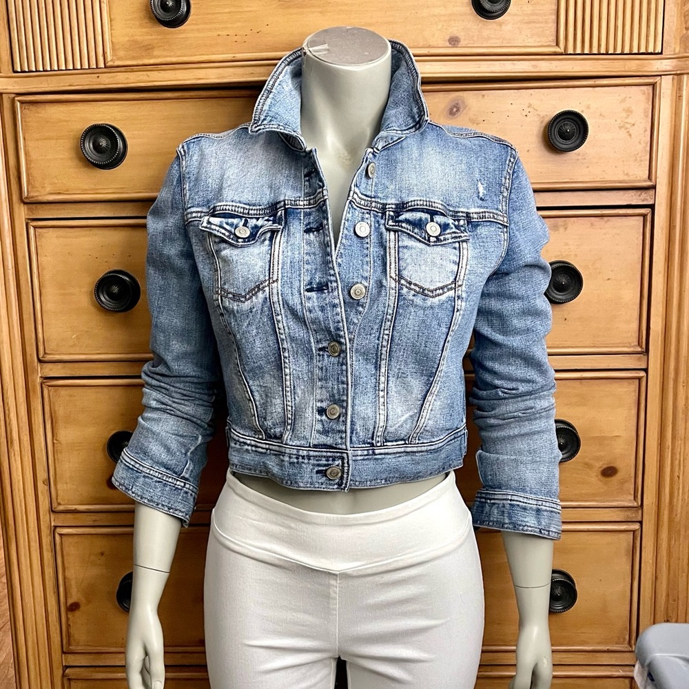 Junior Large Tokyo Darling Jean Denim Jacket Worn Once